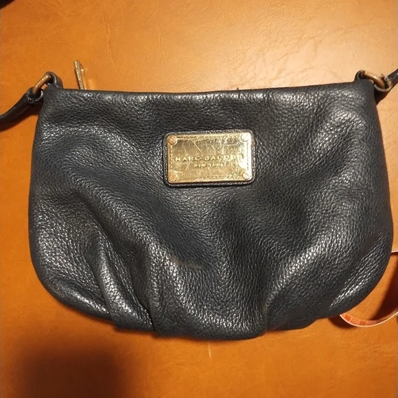 Marc Jacobs Gray Leather Shoulder Bag - Picture 2 of 14